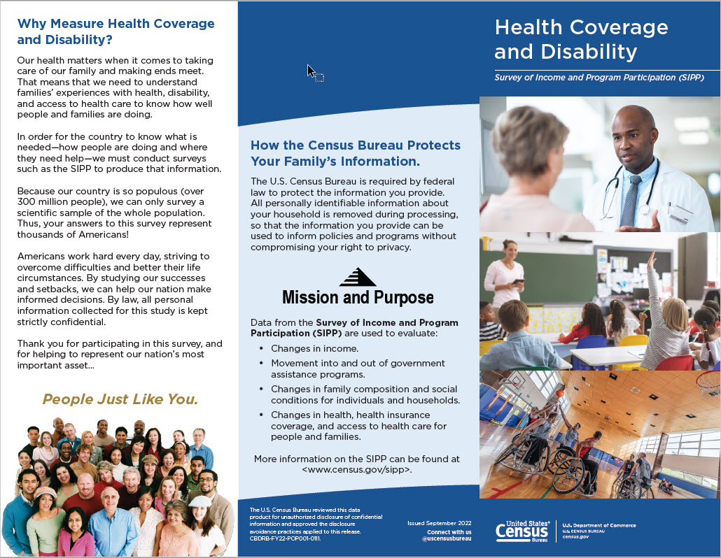 Health Coverage Disability Brochure English