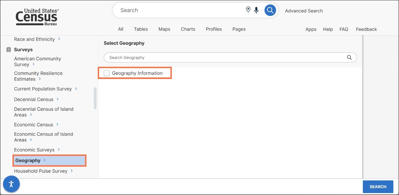 How Can I Find the Land Area of a Geography? Image
