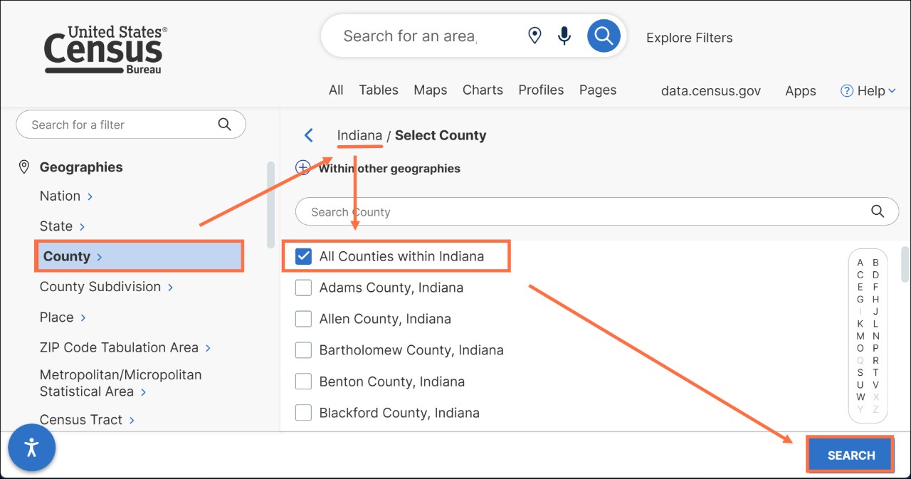 How Can I Find the Land Area of a Geography? Image