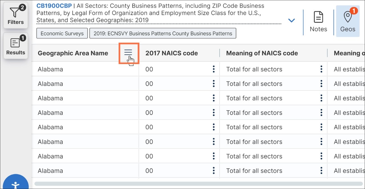  How do I freeze columns in a table? Image