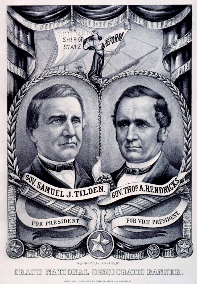 Samuel Tilden Political Poster