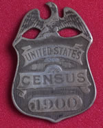 1900 Enumerator Badge