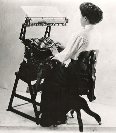 1910 automatic electric card punch machine