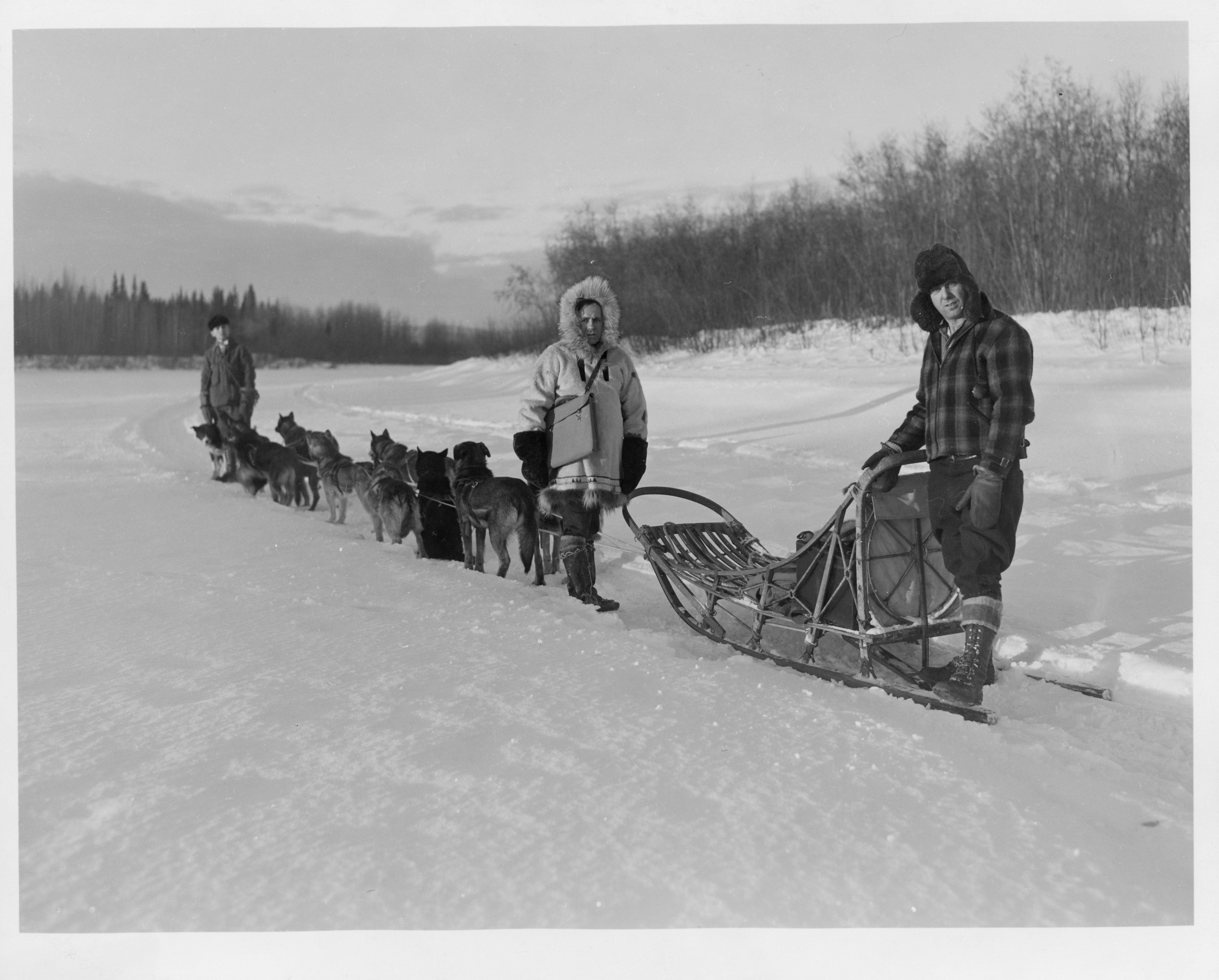 Enumerating by dog sled