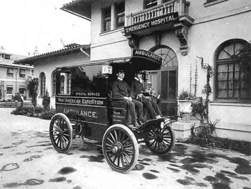 Electric Ambulance at the Pan American Exposition