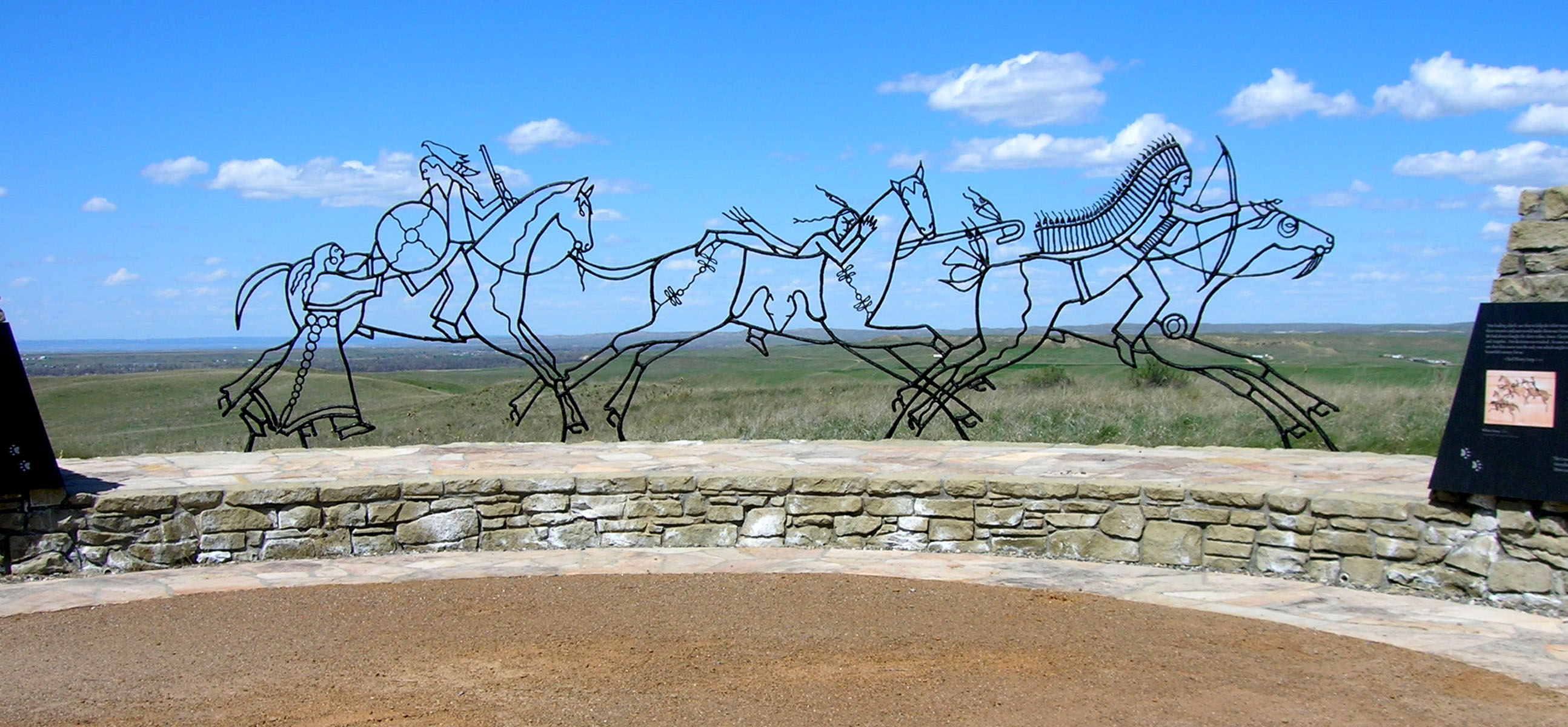 American Indian Memorial at Little Bighorn Battlefield