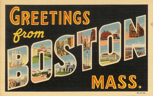 Boston, MA Postcard
