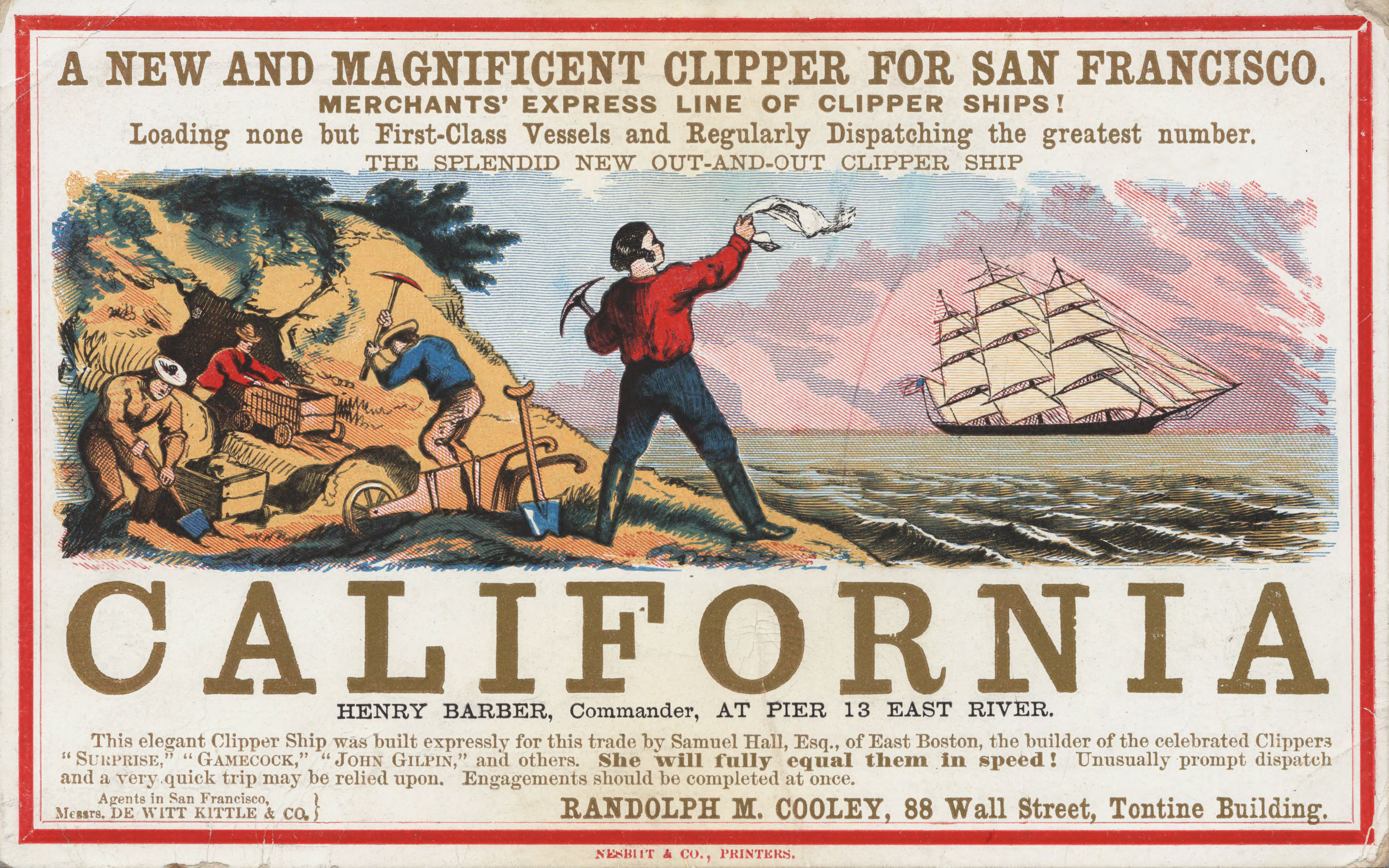 California Clipper advertisement