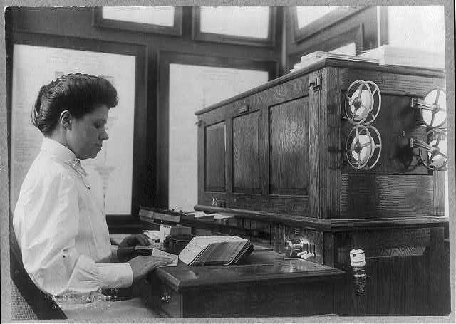 1908 tabulator and employee