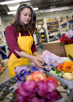 Image of a florist from BLS