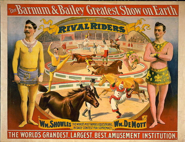 Barnum 

and Bailey Circus Poster