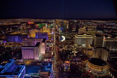 2009 aerial photo of the Vegas Strip courtesy of the Library of Congress