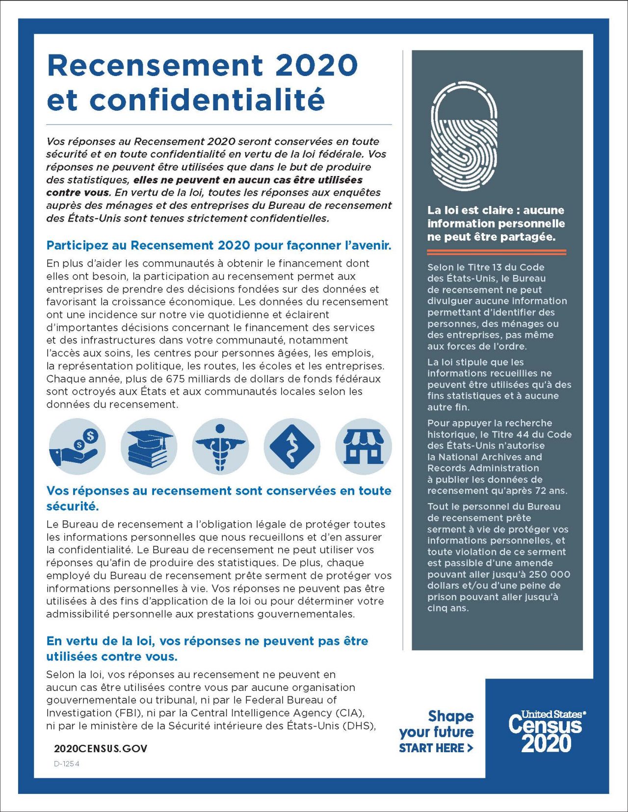 Recensement 2020 et confidentialité (1)