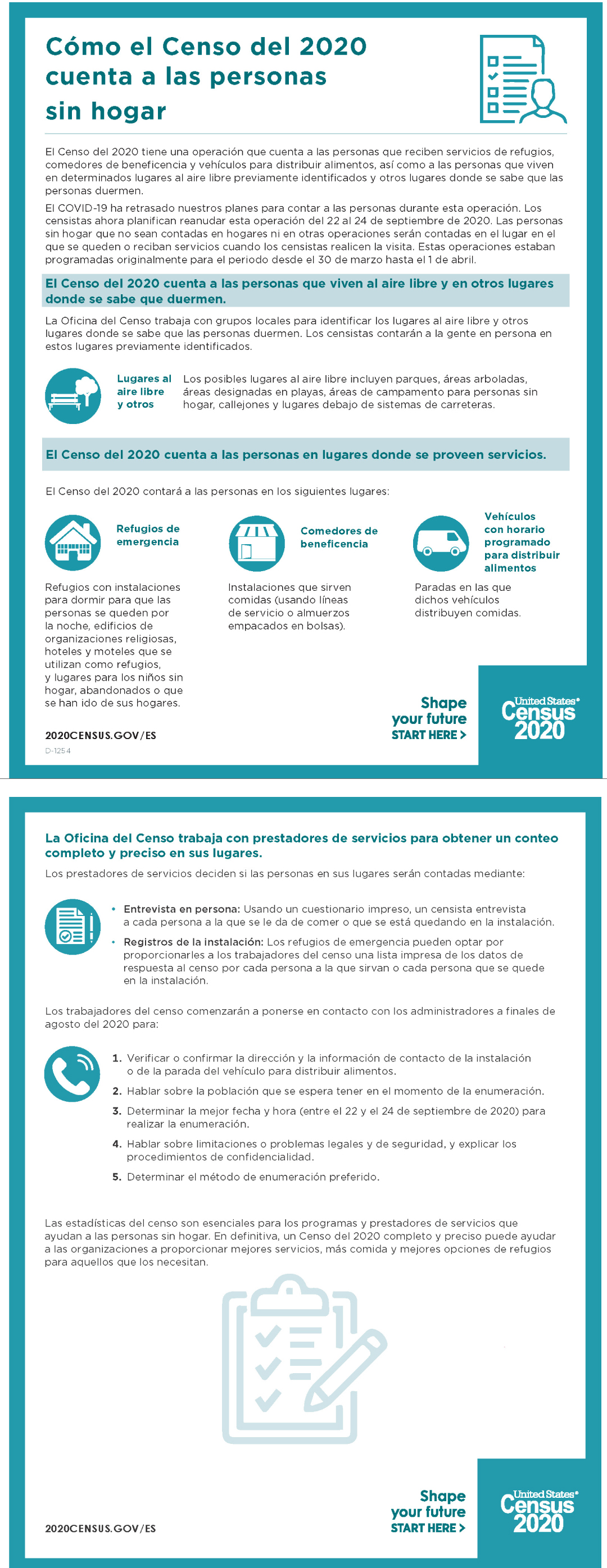 Cómo el Censo del 2020 cuenta a las personas sin hogar