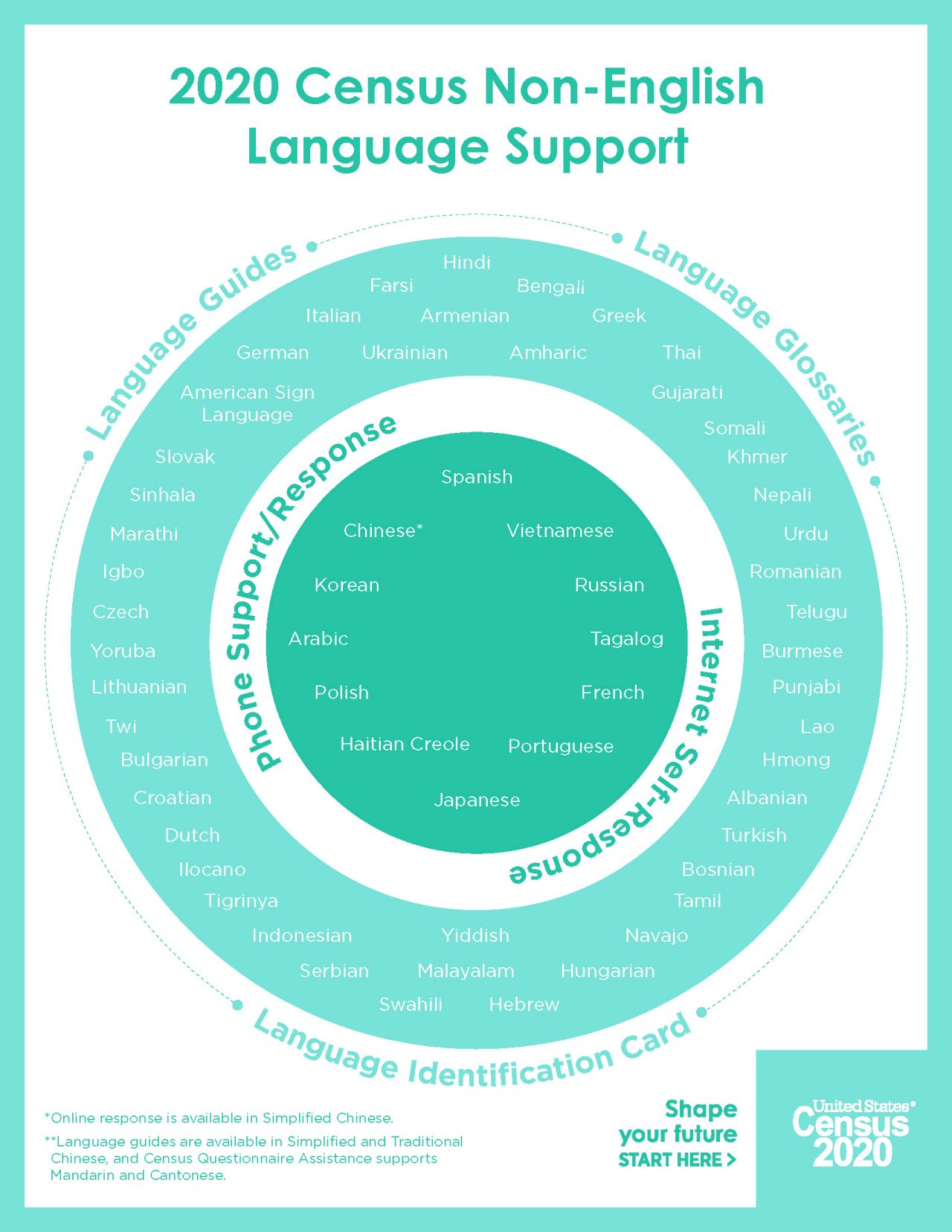 2020 Census Non-English Language Support