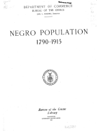 Black Population 1790-1915