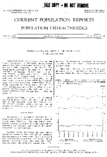 Mobility of the Population of the United States: April 1956 to 1957 - Report