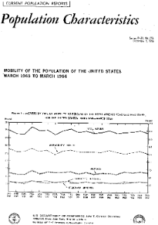 Mobility of the Population of the United States March 1965 to March 1966 - Report