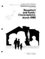 Household and Family Characteristics: March 1980