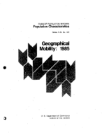 Geographical Mobility: 1985 (P20-420)