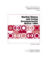Marital Status and Living Arrangements: March 1994