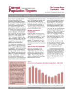 The Foreign-Born Population: 1996