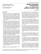 Market Absorption of Apartments Annual: 1997 Absoprtions