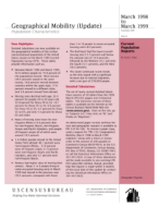 Geographical Mobility (Update)