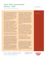 Areas with Concentrated Poverty: 1999