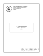 U.S. Trade With Puerto Rico and U.S. Possessions, 2000