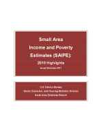 Small Area Income and Poverty Estimates (SAIPE): 2010 Highlights