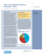 State Government Finances Summary: 2010