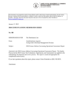 2010 Census Address Canvassing Operational Assessment Report