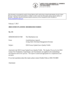 2010 Census Update/Leave Quality Profile