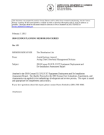 2010 Census ELCO and LCO IT Equipment Deployment and De-installation Assessment