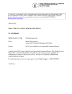 2010 Census Update/Leave Operational Assessment Report