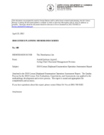 2010 Census Shipboard Enumeration Operation Assessment Report