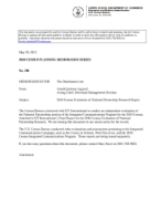 2010 Census Evaluation of National Partnership Research Report