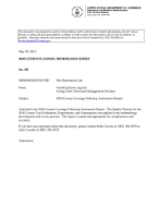 2010 Census Coverage Followup Assessment Report