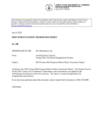 2010 Census Mail Response/Return Rates Assessment