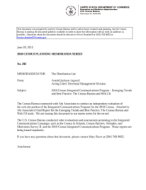 2010 Census Integrated Communications Program - Emerging Trends and Best Practice: The Census Bureau and Web 2.0