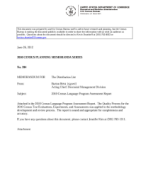 2010 Census Language Program Assessment Report