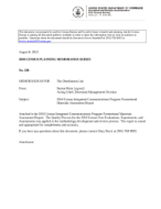 2010 Census Integrated Communications Program Promotional Materials Assessment Report