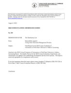 2010 Census Evaluation of Automation in Field Data Collection in Address Canvassing Report