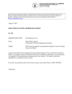 2010 Census Integrated Communications Program Census in Schools Assessment Report