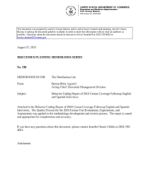 Behavior Coding Report of 2010 Census Coverage Followup English and Spanish Interviews