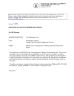 2010 Census Group Quarters Validation Operation Assessment Report