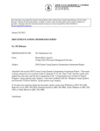 2010 Census Group Quarters Enumeration Assessment Report