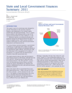 State and Local Government Finances Summary: 2011