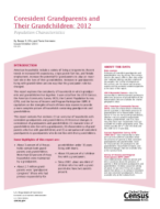 Coresident Grandparents and Their Grandchildren: 2012